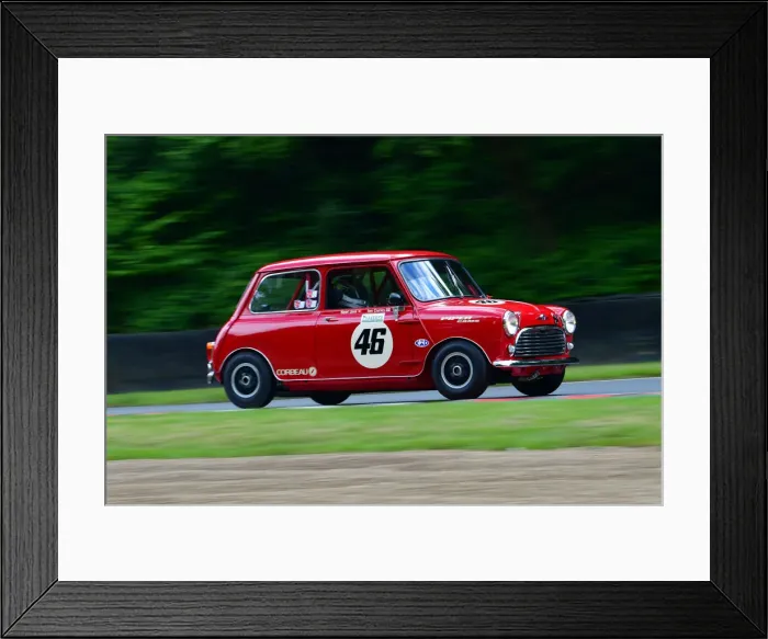 Framed Print : CJ11 1471 Ian Curley, Austin Mini Cooper S Framed Print : CJ11 1471 Ian Curley, Austin Mini Cooper S
