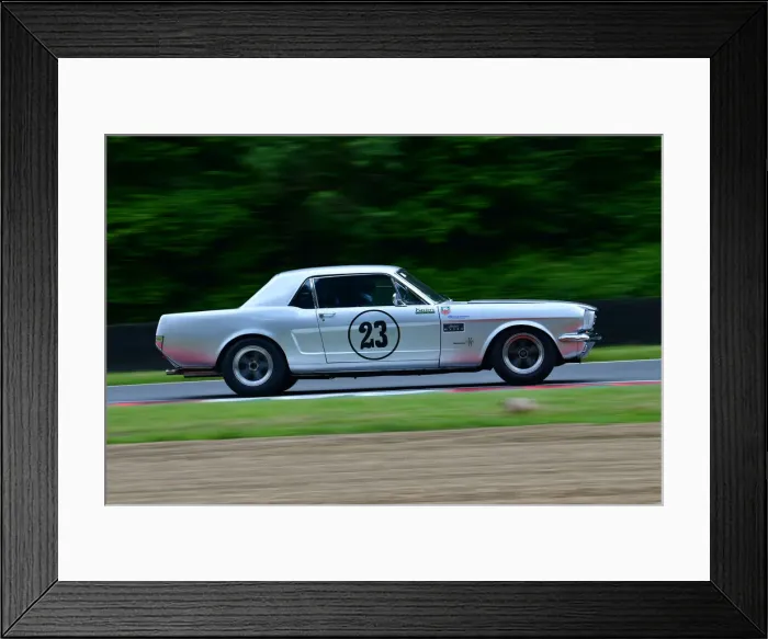 Framed Print : CJ11 1477 John Dunham, Mark Owen, Ford Mustang Framed Print : CJ11 1477 John Dunham, Mark Owen, Ford Mustang