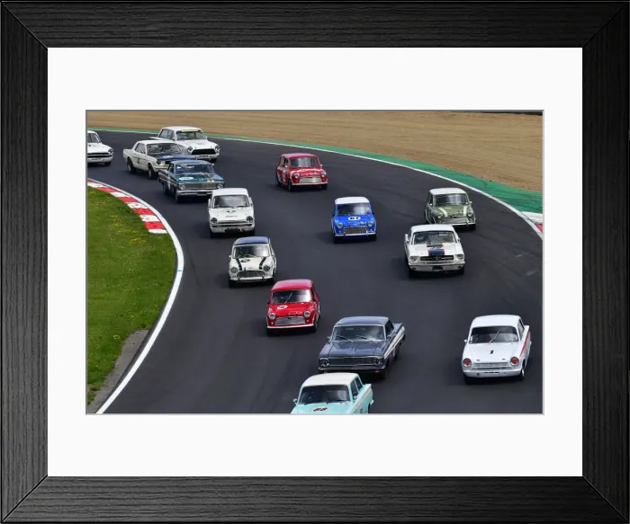 Framed Print : CJ11 1975 A great mix of vehicles Framed Print : CJ11 1975 A great mix of vehicles