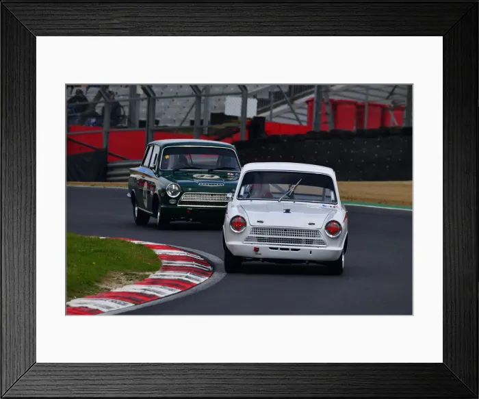 Framed Print : CJ11 1984 Richard Dutton, Neil Brown, Ford Lotus Cortina Framed Print : CJ11 1984 Richard Dutton, Neil Brown, Ford Lotus Cortina