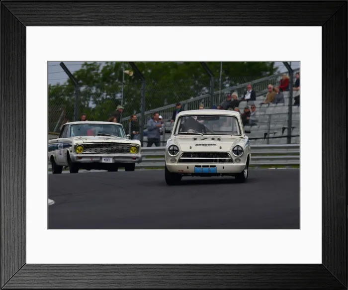 Framed Print : CJ11 2107 Marcus Jewell, Ben Clucas, Ford Lotus Cortina Framed Print : CJ11 2107 Marcus Jewell, Ben Clucas, Ford Lotus Cortina