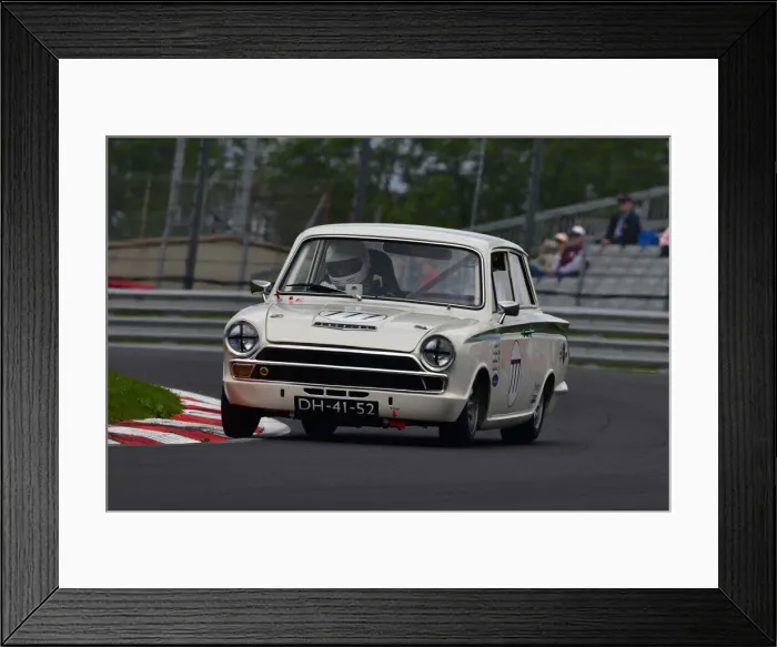 Framed Print : CJ11 2131 Mel Streek, Ford Lotus Cortina Framed Print : CJ11 2131 Mel Streek, Ford Lotus Cortina