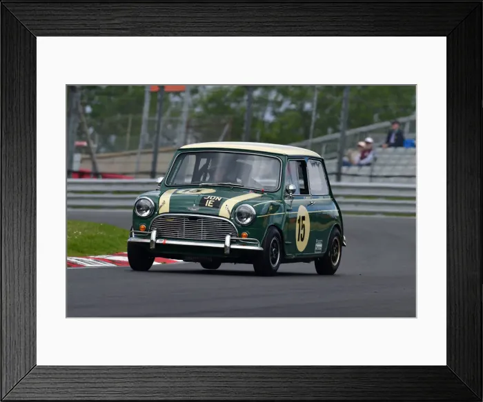 Framed Print : CJ11 2140 Jonathan Kent, Spencer Wanstall, Austin Mini Cooper S Framed Print : CJ11 2140 Jonathan Kent, Spencer Wanstall, Austin Mini Cooper S