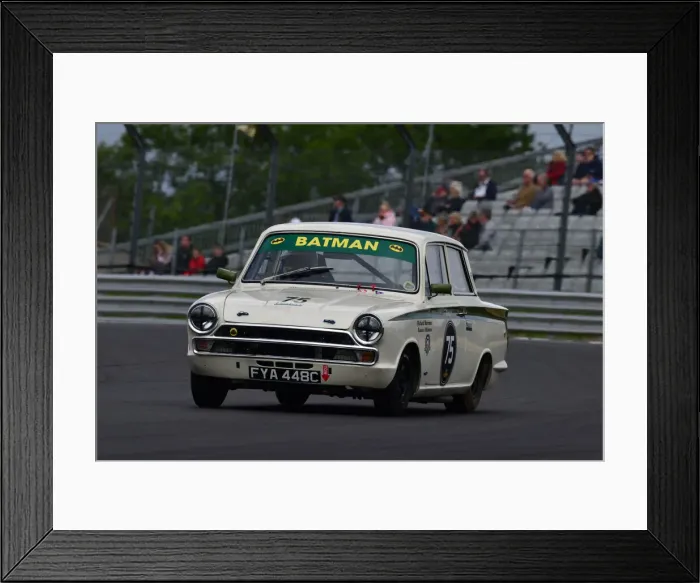 Framed Print : CJ11 2141 Richard Bateman, Stephen Upsdell, Ford Lotus Cortina Framed Print : CJ11 2141 Richard Bateman, Stephen Upsdell, Ford Lotus Cortina