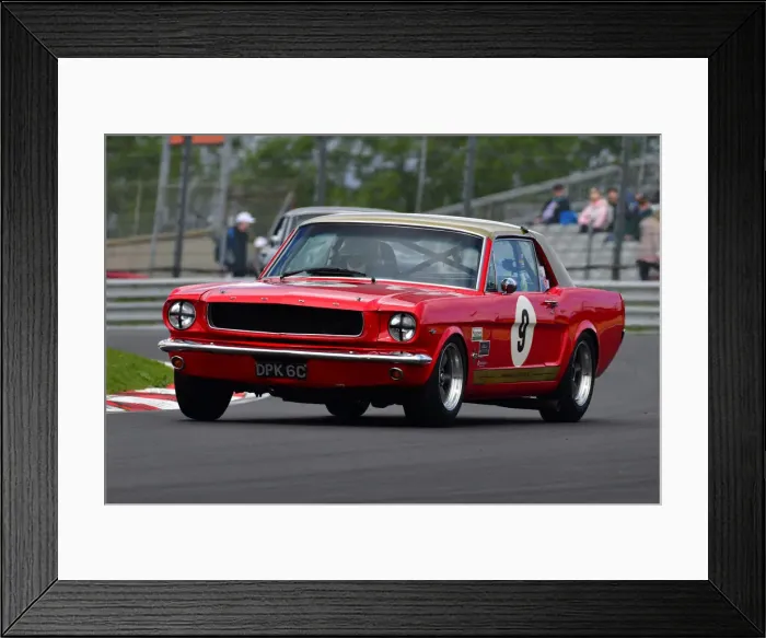 Framed Print : CJ11 2144 Craig Davies, Ford Mustang