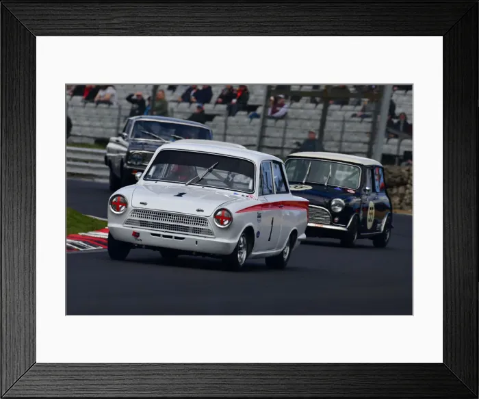 Framed Print : CJ11 2183 Richard Dutton, Neil Brown, Ford Lotus Cortina Framed Print : CJ11 2183 Richard Dutton, Neil Brown, Ford Lotus Cortina