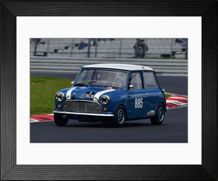 Framed Print : CJ11 2209 Dominic Holland, Marcus Holland, Austin Mini Cooper S Framed Print : CJ11 2209 Dominic Holland, Marcus Holland, Austin Mini Cooper S