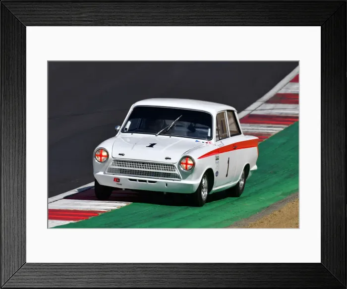 Framed Print : CJ11 2262 Richard Dutton, Neil Brown, Ford Lotus Cortina Framed Print : CJ11 2262 Richard Dutton, Neil Brown, Ford Lotus Cortina