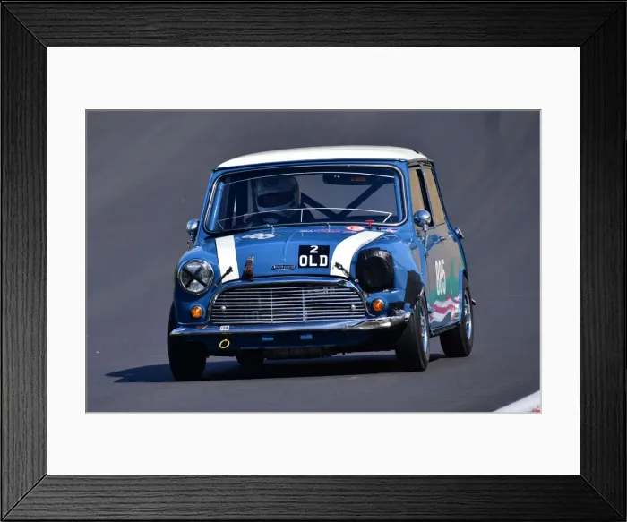 Framed Print : CJ11 2289 Dominic Holland, Marcus Holland, Austin Mini Cooper S Framed Print : CJ11 2289 Dominic Holland, Marcus Holland, Austin Mini Cooper S