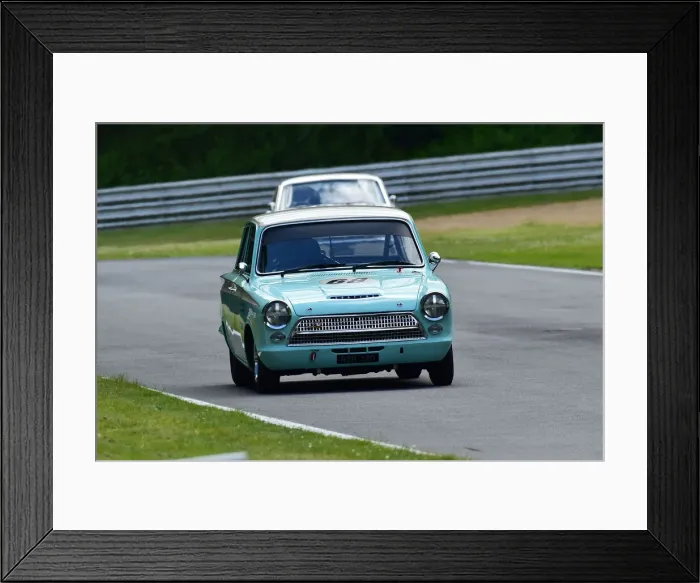 Framed Print : CM33 3275 Patrick Shovlin, Ford Lotus Cortina