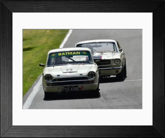 Framed Print : CM33 3289 Richard Bateman, Stephen Upsdell, Ford Lotus Cortina Framed Print : CM33 3289 Richard Bateman, Stephen Upsdell, Ford Lotus Cortina