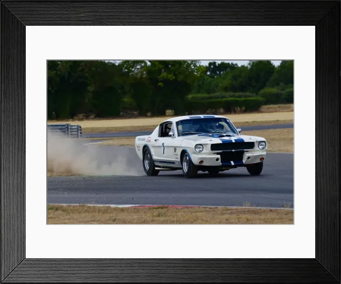 Framed Print : CJ11 6731 Mike Thorne, Shelby Mustang GT350
