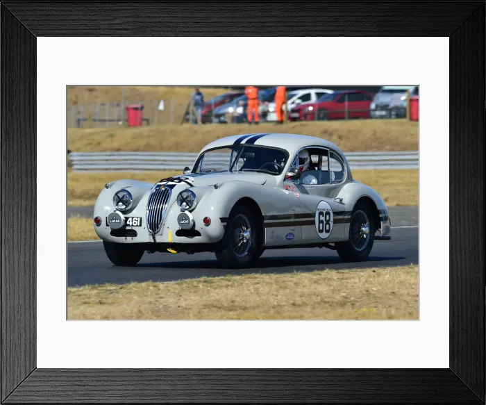 Framed Print : CM33 6971 Marc Gordon, Jaguar XK140 Framed Print : CM33 6971 Marc Gordon, Jaguar XK140