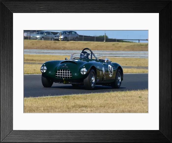 Framed Print : CM33 6957 Rick Willmott, Jaguar XK140 Gomm Special Framed Print : CM33 6957 Rick Willmott, Jaguar XK140 Gomm Special