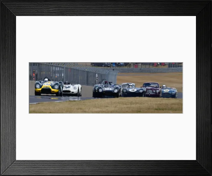 Framed Print : CJ11 6740 Race start through heat haze Framed Print : CJ11 6740 Race start through heat haze