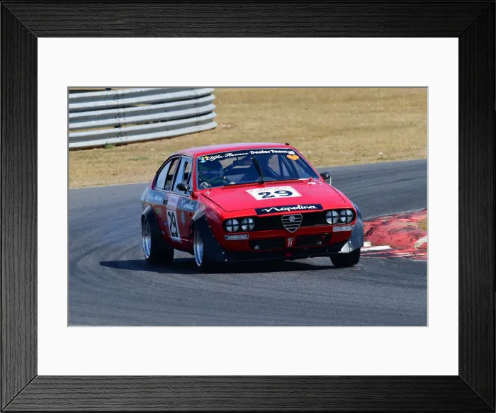 Framed Print : CJ11 6837 Chris Snowdon, Alfa Romeo Alfetta 2000 GTV Framed Print : CJ11 6837 Chris Snowdon, Alfa Romeo Alfetta 2000 GTV