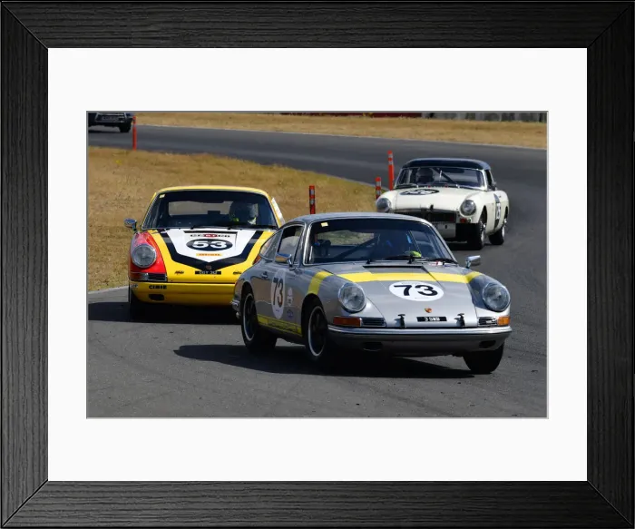 Framed Print : CJ11 6850 William Paul, Rory Butcher, Porsche 911, Christian Coll, Harvey Stanley, Porsche 911