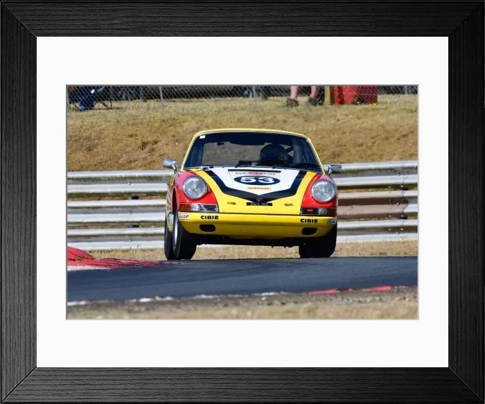 Framed Print : CJ11 6658 Christian Coll, Harvey Stanley, Porsche 911