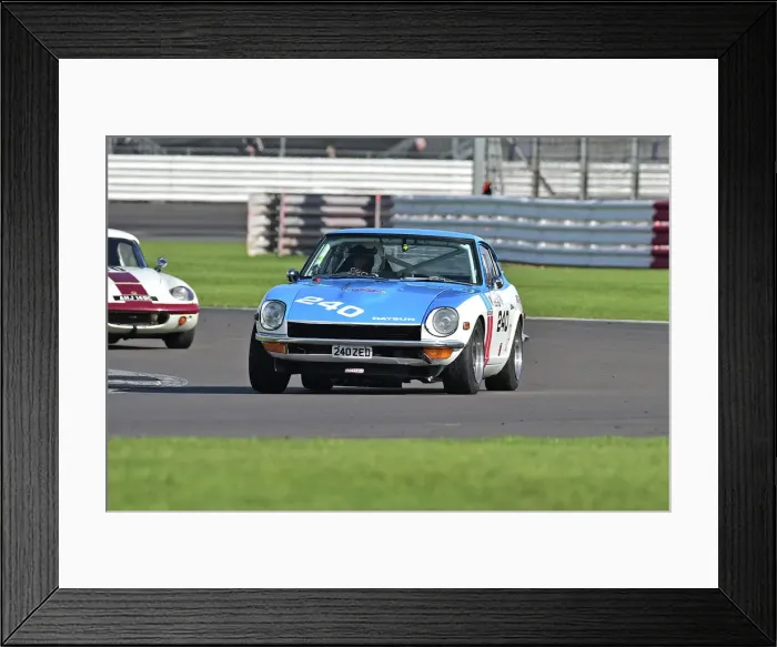 Framed Print : CM34 1566 Dean Halsey, Scott Gillam, Datsun 240Z Framed Print : CM34 1566 Dean Halsey, Scott Gillam, Datsun 240Z