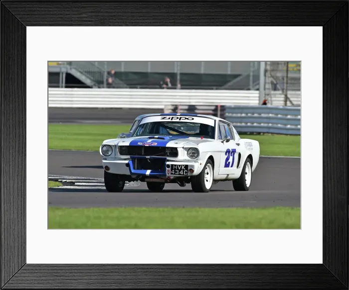 Framed Print : CM34 1576 Martin Reynolds, Ford Mustang GT350 Framed Print : CM34 1576 Martin Reynolds, Ford Mustang GT350