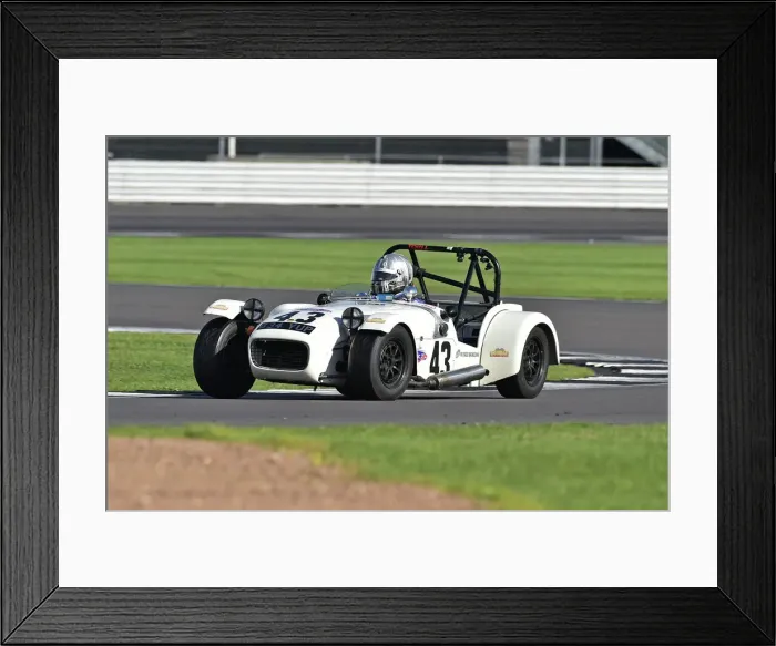 Framed Print : CM34 1598 Steve Hodges, Lotus 7 Series 2 Framed Print : CM34 1598 Steve Hodges, Lotus 7 Series 2