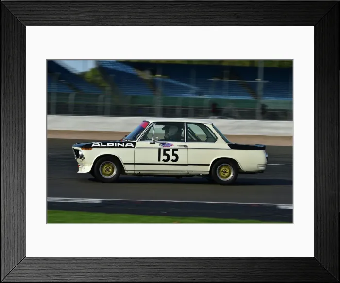 Framed Print : CM34 1978 Adrian Vincent, Stuart Anderson, BMW Alpina A4 S