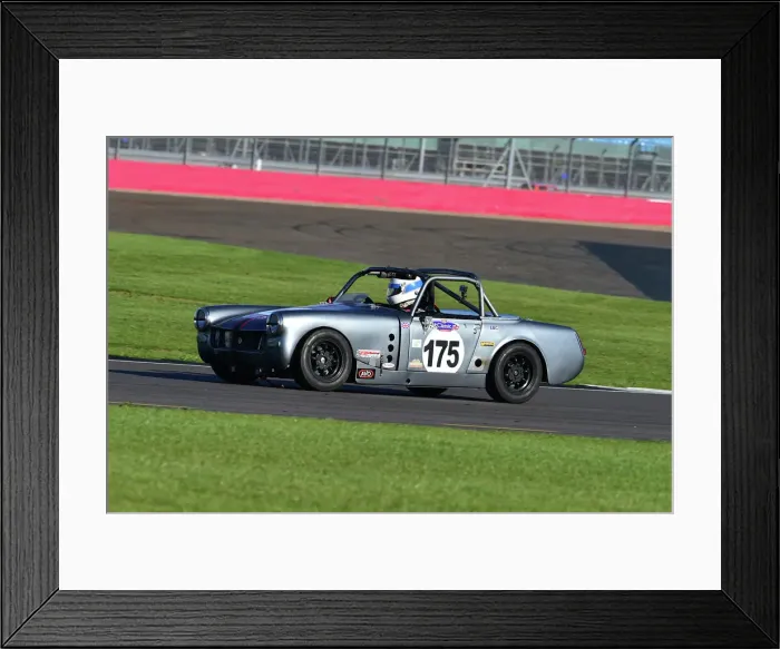 Framed Print : CM34 1307 Trevor Peters, Austin Healey Sprite Framed Print : CM34 1307 Trevor Peters, Austin Healey Sprite