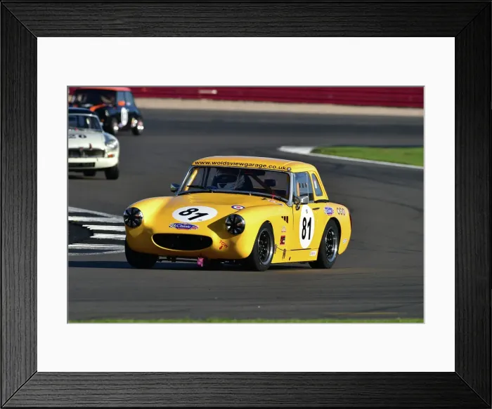 Framed Print : CM34 1288 James Atkinson, MG Midget Framed Print : CM34 1288 James Atkinson, MG Midget