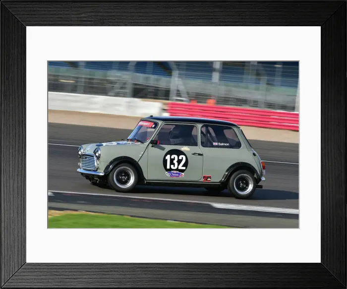 Framed Print : CM34 2001 Lewis Salmon, Morris Mini Cooper Framed Print : CM34 2001 Lewis Salmon, Morris Mini Cooper