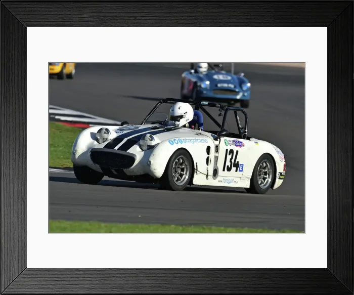 Framed Print : CM34 1279 James Hughes, Austin Healey Frogeye Sprite Framed Print : CM34 1279 James Hughes, Austin Healey Frogeye Sprite