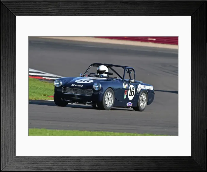 Framed Print : CM34 1261 Ian Staines, MG Midget Framed Print : CM34 1261 Ian Staines, MG Midget