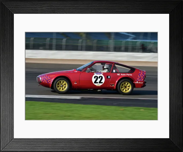 Framed Print : CM34 2071 Nick Edmond, Alfa Romeo Zagato Junior