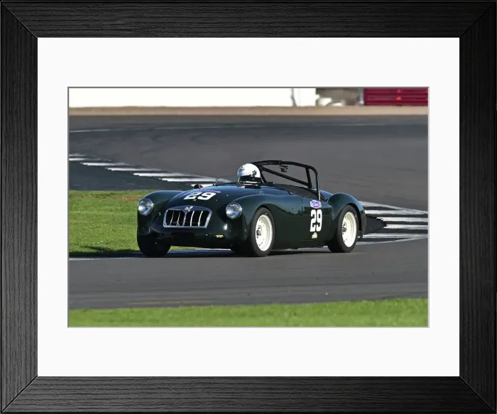 Framed Print : CM34 1256 Jack Smith, Steve Smith, MG A Framed Print : CM34 1256 Jack Smith, Steve Smith, MG A