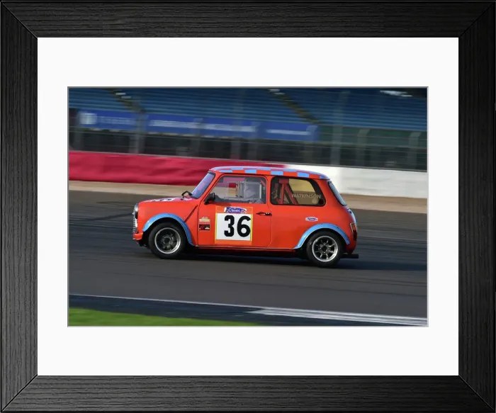 Framed Print : CM34 1951 Chris Watkinson, Austin Mini