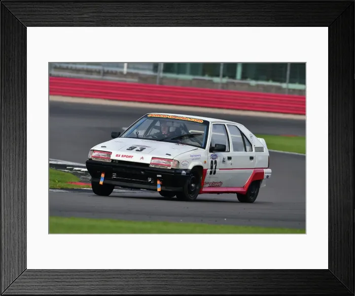 Framed Print : CM34 1773 Gary Cole, Citroen BX