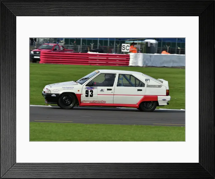 Framed Print : CM34 1798 Gary Cole, Citroen BX Framed Print : CM34 1798 Gary Cole, Citroen BX