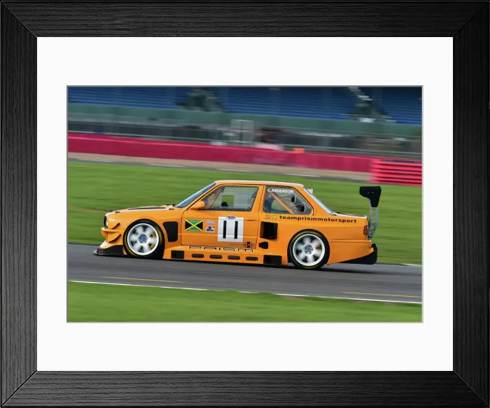 Framed Print : CM34 1858 Clive Anderson, BMW E30 Framed Print : CM34 1858 Clive Anderson, BMW E30