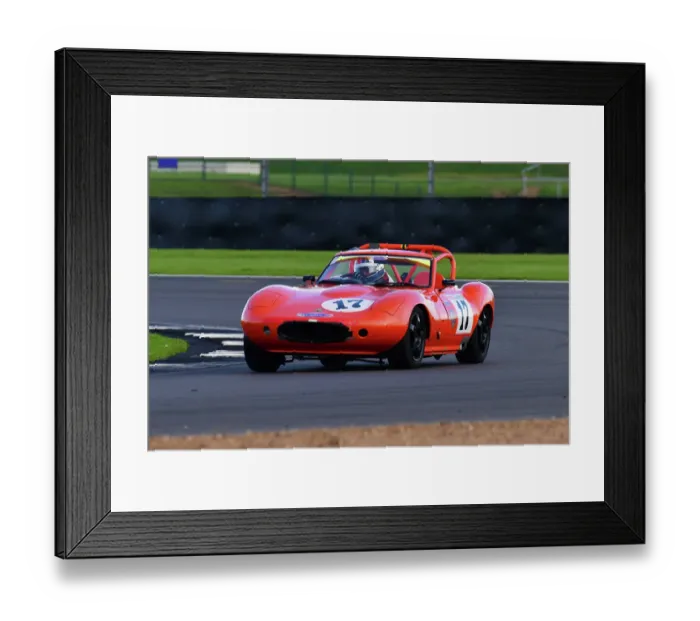 Framed Print : CJ12 2494 Sam Steeper, Ginetta G27 Framed Print : CJ12 2494 Sam Steeper, Ginetta G27