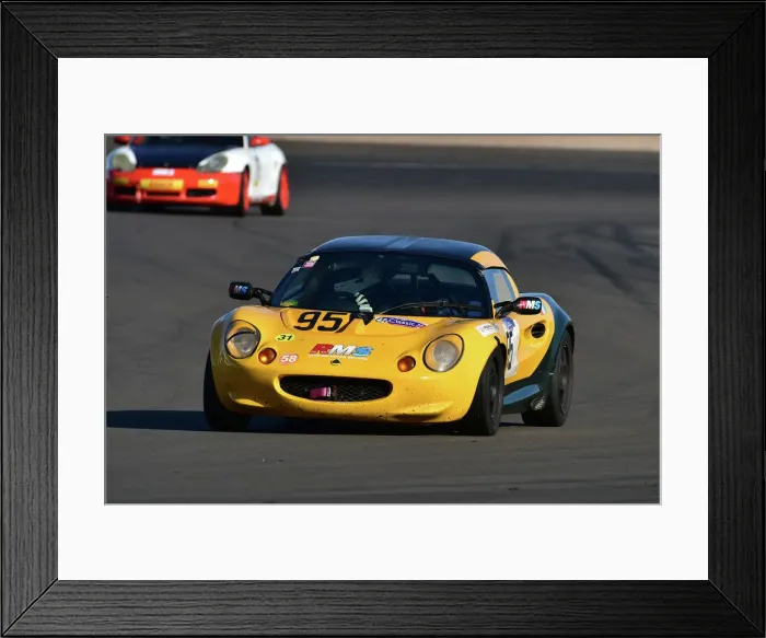 Framed Print : CM34 1372 Mark Dean, Nigel Hannam, Lotus Elise S1 Framed Print : CM34 1372 Mark Dean, Nigel Hannam, Lotus Elise S1