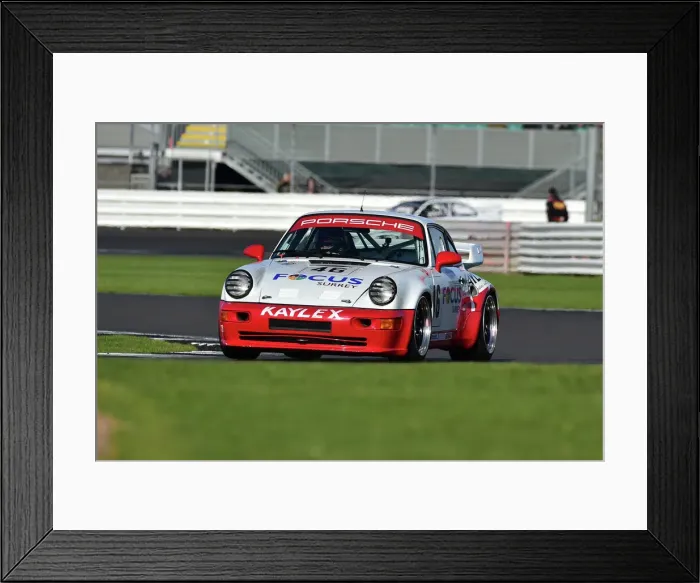 Framed Print : CM34 2260 Piers Maserati, Porsche 964 Turbo Framed Print : CM34 2260 Piers Maserati, Porsche 964 Turbo