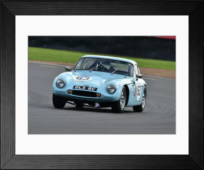 Framed Print : CM34 1735 David Thompson, Jon Wolfe, TVR Grantura Mk111 Framed Print : CM34 1735 David Thompson, Jon Wolfe, TVR Grantura Mk111