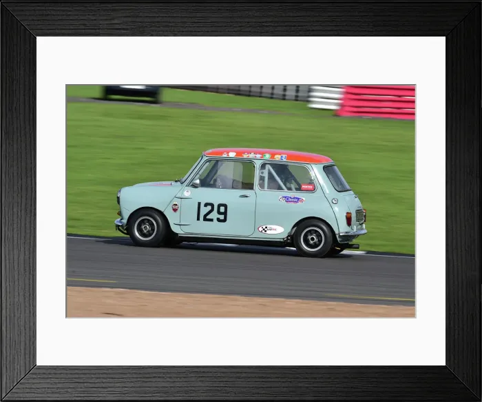 Framed Print : CM34 1711 Richard Parsons, Alistair Pugh, Morris Mini Cooper S Framed Print : CM34 1711 Richard Parsons, Alistair Pugh, Morris Mini Cooper S