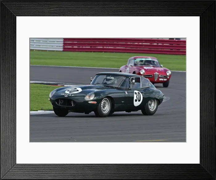 Framed Print : CM34 1727 Simon Ham, Jaguar E-Type Framed Print : CM34 1727 Simon Ham, Jaguar E-Type
