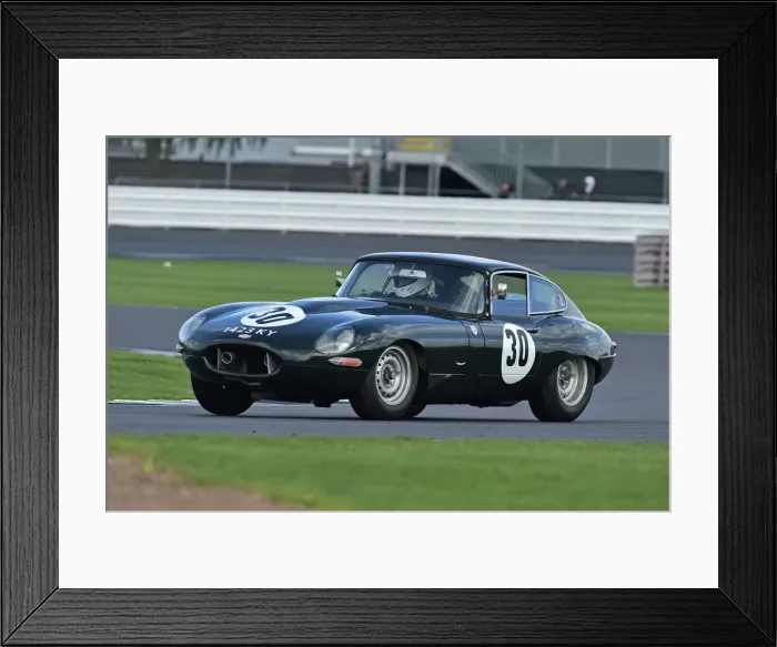 Framed Print : CM34 1664 Simon Ham, Jaguar E-Type Framed Print : CM34 1664 Simon Ham, Jaguar E-Type