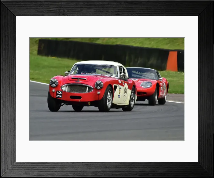 Framed Print : CM33 3688 Mark Holme, Austin Healey 3000 Framed Print : CM33 3688 Mark Holme, Austin Healey 3000