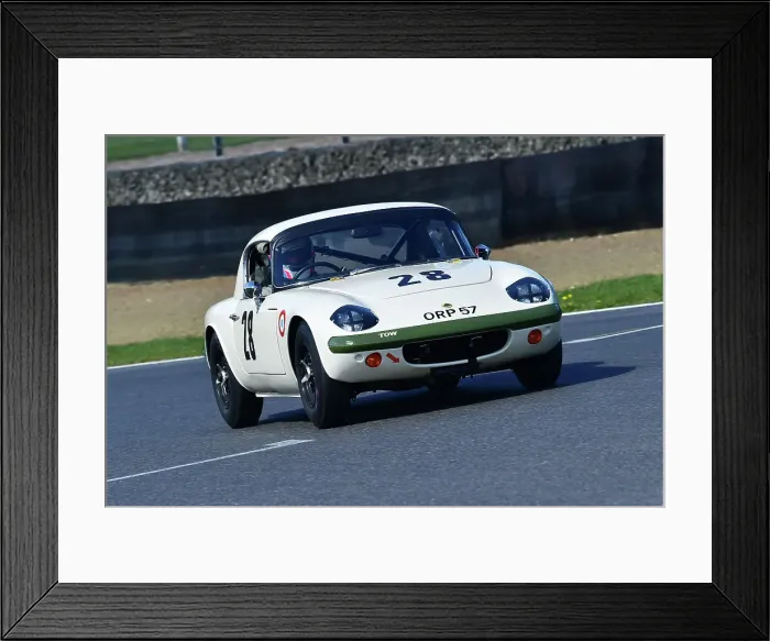 Framed Print : CM33 2749 Richard Baxter, Lotus Elan 26R Framed Print : CM33 2749 Richard Baxter, Lotus Elan 26R