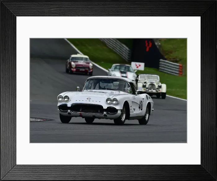 Framed Print : CM33 3603 Peter James, Alan Letts, Chevrolet Corvette Framed Print : CM33 3603 Peter James, Alan Letts, Chevrolet Corvette