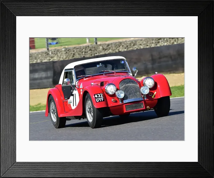 Framed Print : CM33 2685 Simon Orebi-Gann, James Billy Bellinger, Morgan Plus 4 Super Sports Framed Print : CM33 2685 Simon Orebi-Gann, James Billy Bellinger, Morgan Plus 4 Super Sports