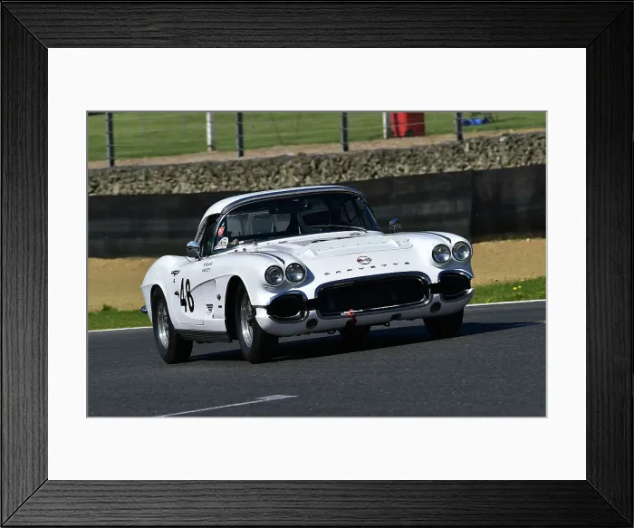 Framed Print : CM33 2689 Peter James, Alan Letts, Chevrolet Corvette Framed Print : CM33 2689 Peter James, Alan Letts, Chevrolet Corvette