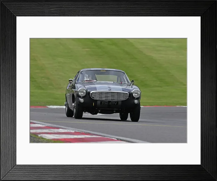 Framed Print : CJ11 2538 John Pearson, Volvo P1800